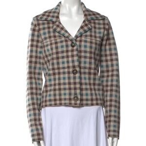Plaid Rachel Zoe Jacket